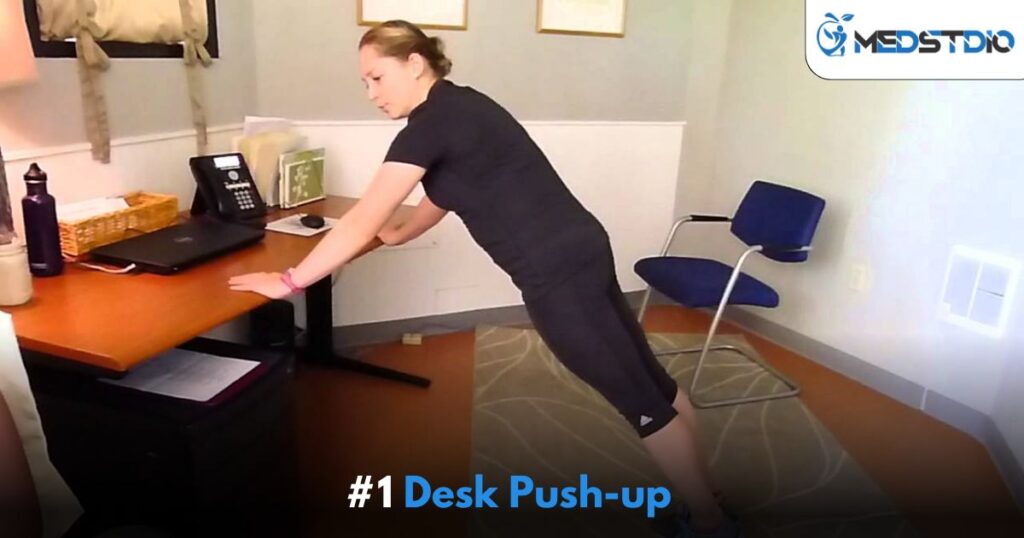 Desk Push Up