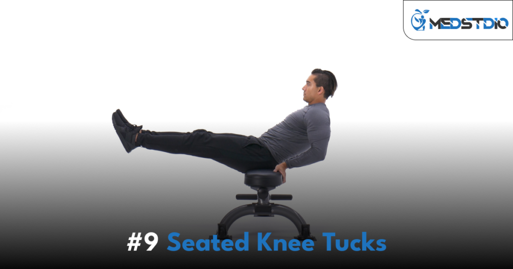 Seated Knee Tucks 1