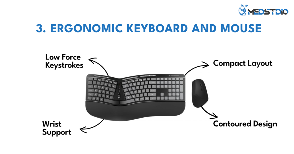 Ergonomic Keyboard and Mouse