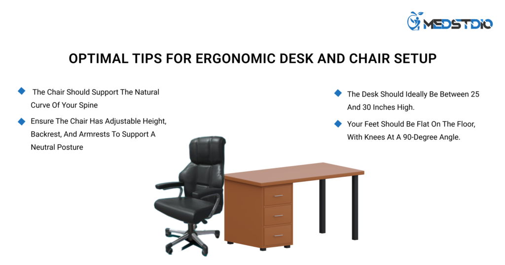 Optimal Tips For Ergonomic Desk and Chair Setup